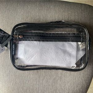 Clear Transparent Waist bag retro cool unisex men women black